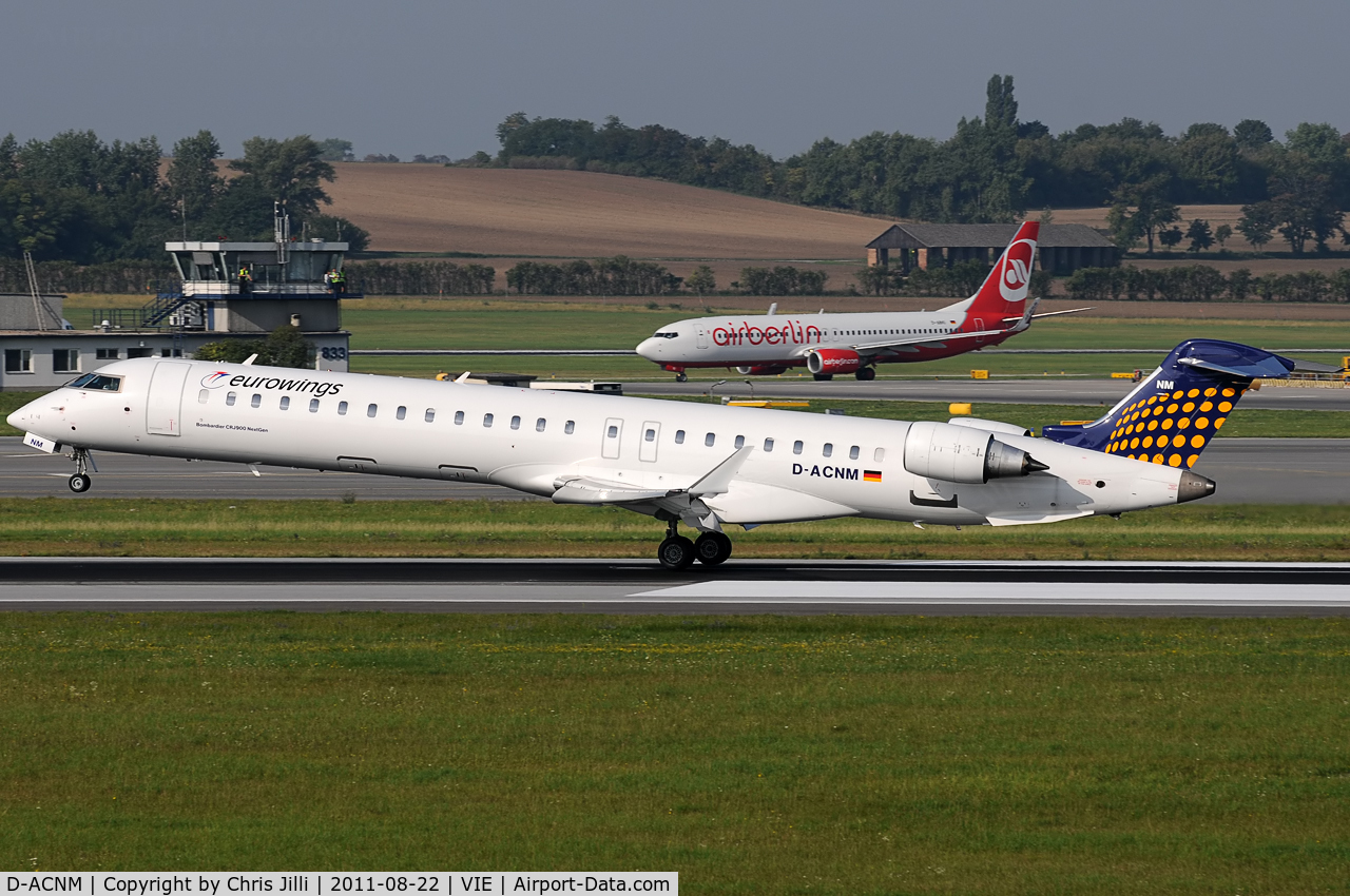 D-ACNM, 2010 Bombardier CRJ-900LR (CL-600-2D24) C/N 15253, eurowings