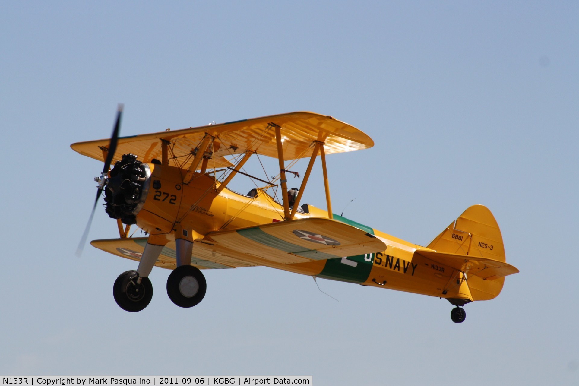 N133R, 1942 Boeing B75N1 C/N 75-6881, Stearman