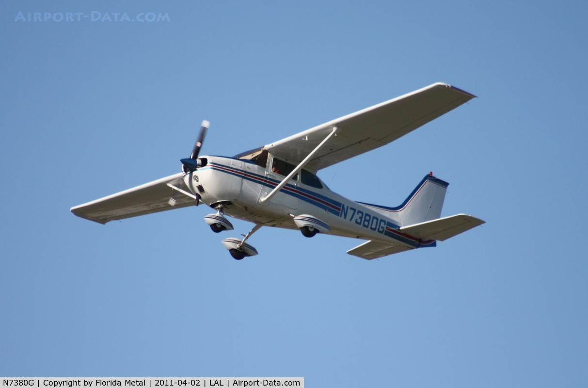 N7380G, 1970 Cessna 172K Skyhawk C/N 17259080, C172K