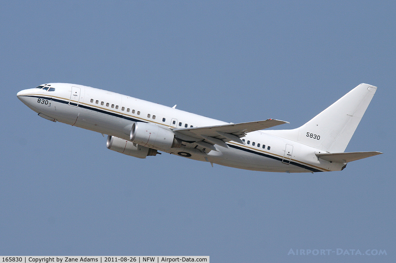 165830, 2000 Boeing C-40A (737-7AF) Clipper C/N 29980, At NAS/JRB Fort Worth