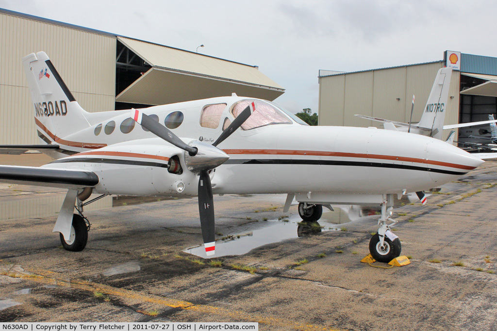 N630AD, 1977 Cessna 421C Golden Eagle C/N 421C0406, At 2011 Oshkosh