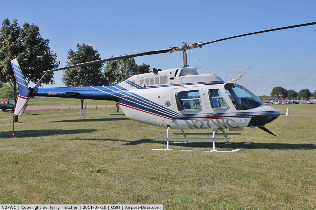 N27WC, 1993 Bell 206B C/N 4269, at 2011 Oshkosh