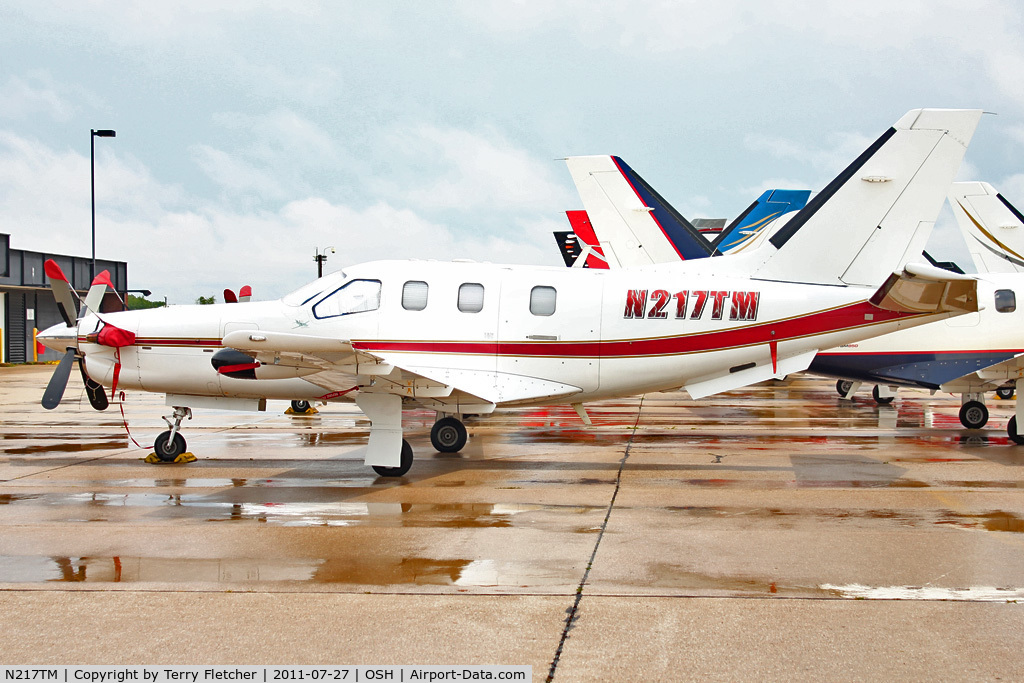 N217TM, 2001 Socata TBM-700 C/N 217, at 2011 Oshkosh