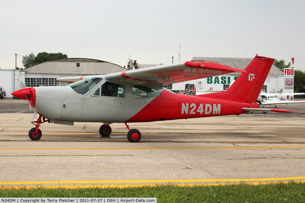 N24DM, 1975 Cessna 177RG Cardinal C/N 177RG0678, At 2011 Oshkosh