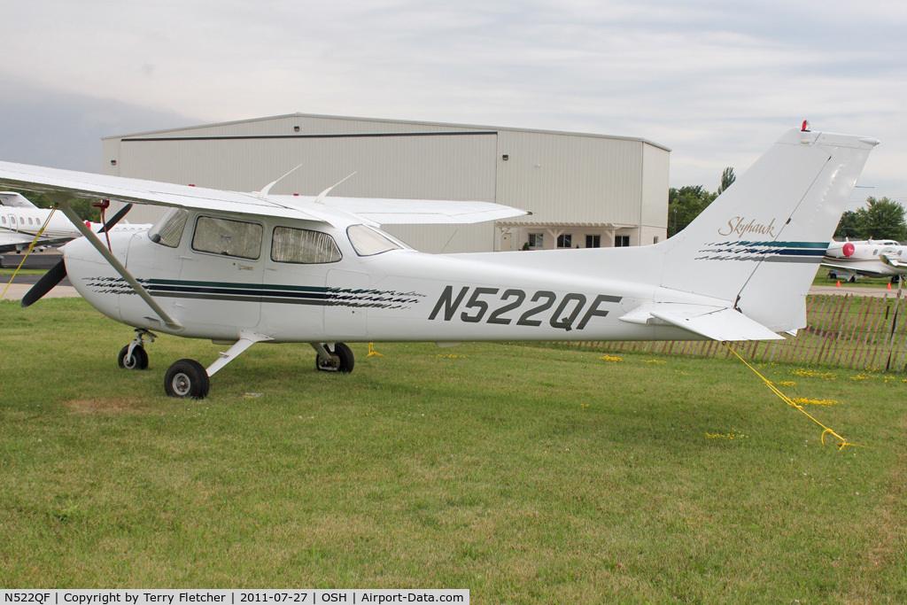 N522QF, 1997 Cessna 172R C/N 17280216, At 2011 Oshkosh