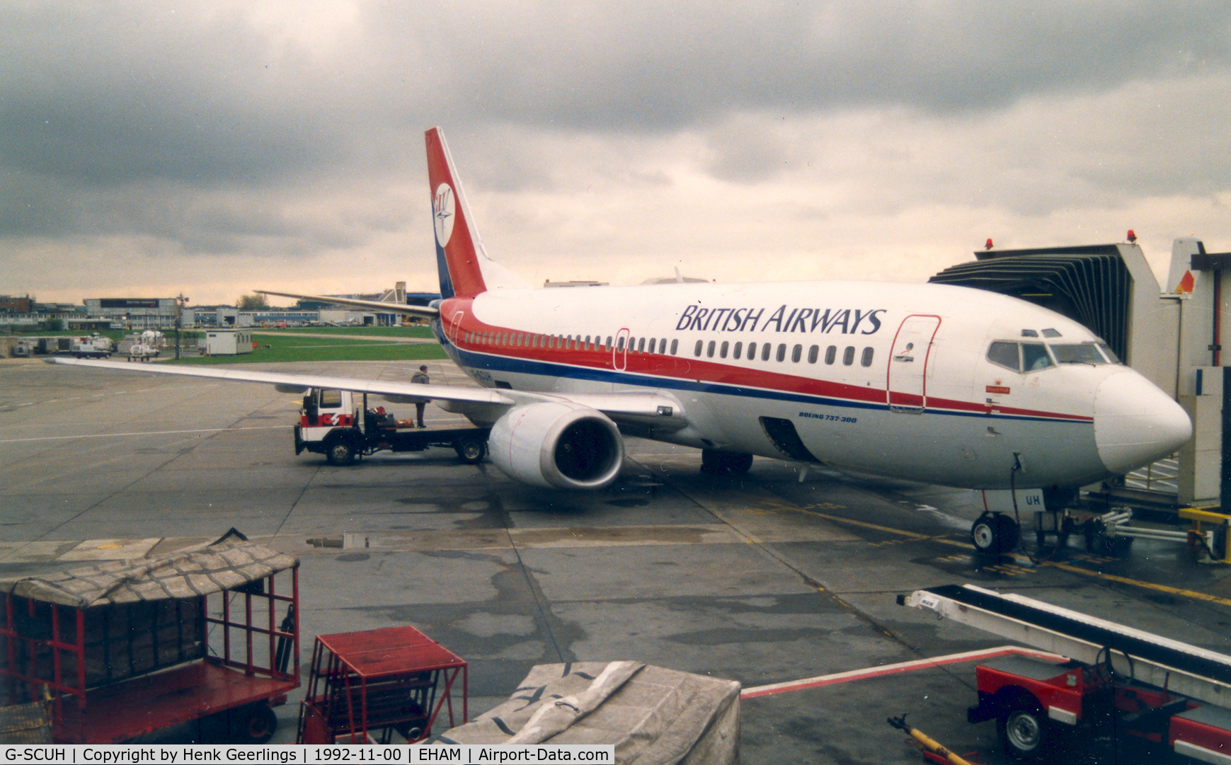 G-SCUH, 1985 Boeing 737-3Q8 C/N 23254, British Airways; cs ex Dan Air
