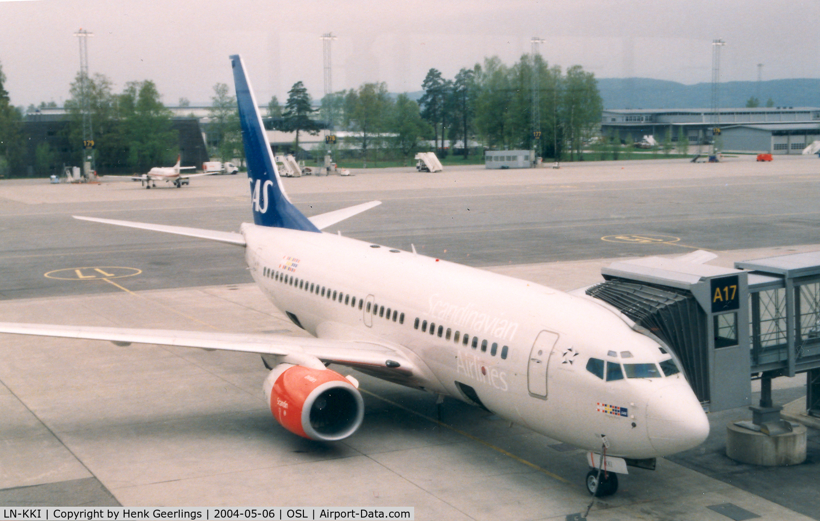 LN-KKI, 1990 Boeing 737-3K2 C/N 24329, SAS