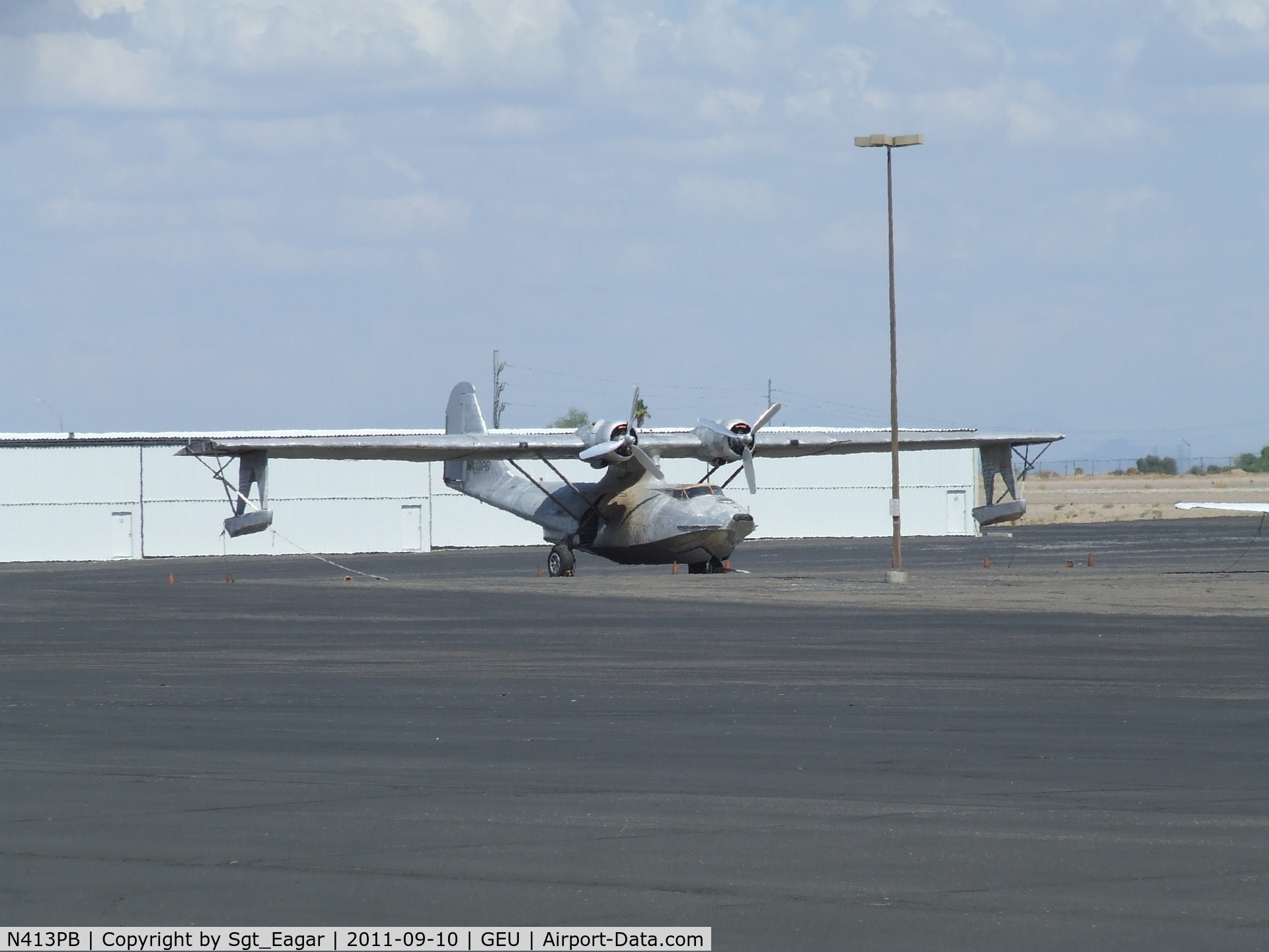 N413PB, Consolidated PBY-5A Catalina C/N CV343, You never know what you'll find when your out airplane spotting