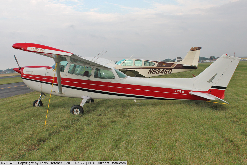 N739WF, 1978 Cessna 172N C/N 17270859, At Fond Du Lac WI - during 2011 Oshkosh week