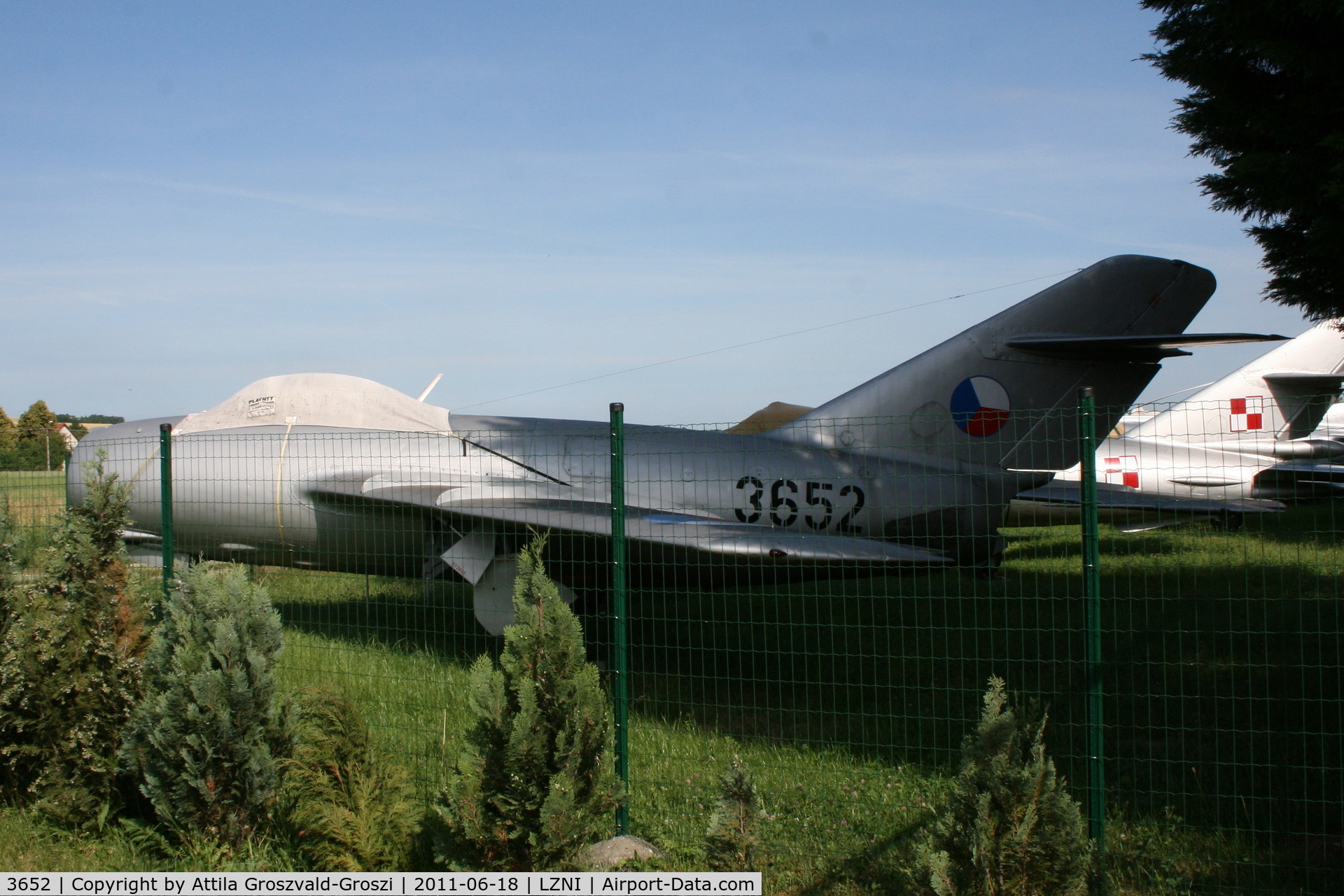 3652, Mikoyan-Gurevich MiG-15bis C/N 613652, Nitra Janikovce Airport - Slovakia (Slovak Republik) SK