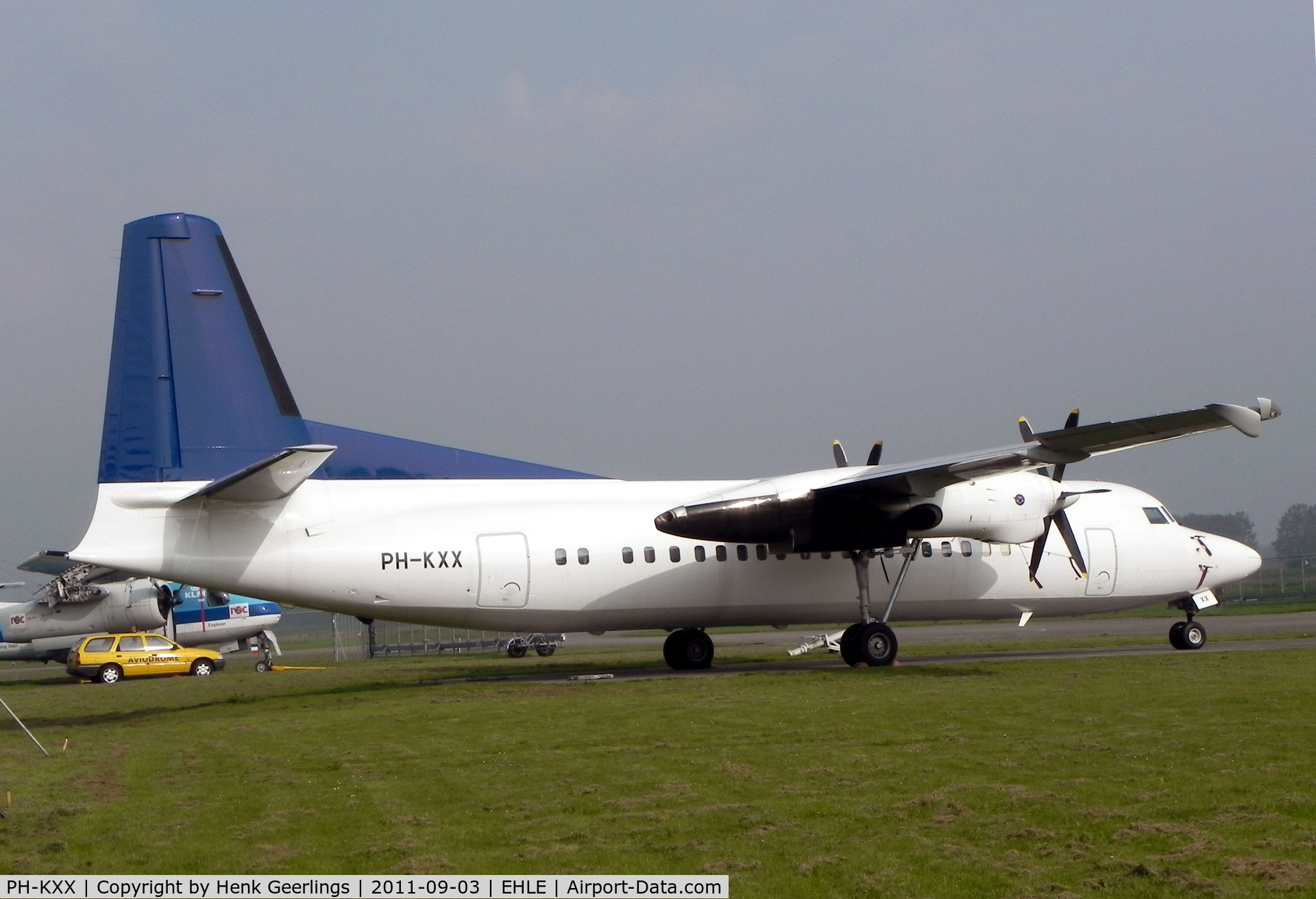 PH-KXX, 1992 Fokker 50 C/N 20262, Denim Air