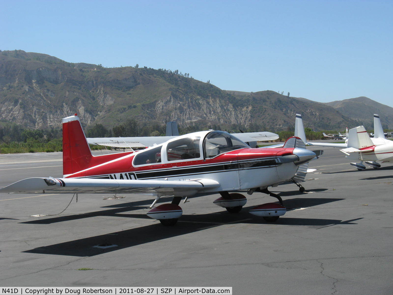 N41D, 1978 Gulfstream American Corp AA-5B C/N AA5B0993, 1978 Gulfstream American AA-5B TIGER, Lycoming O&VO-360 180 Hp