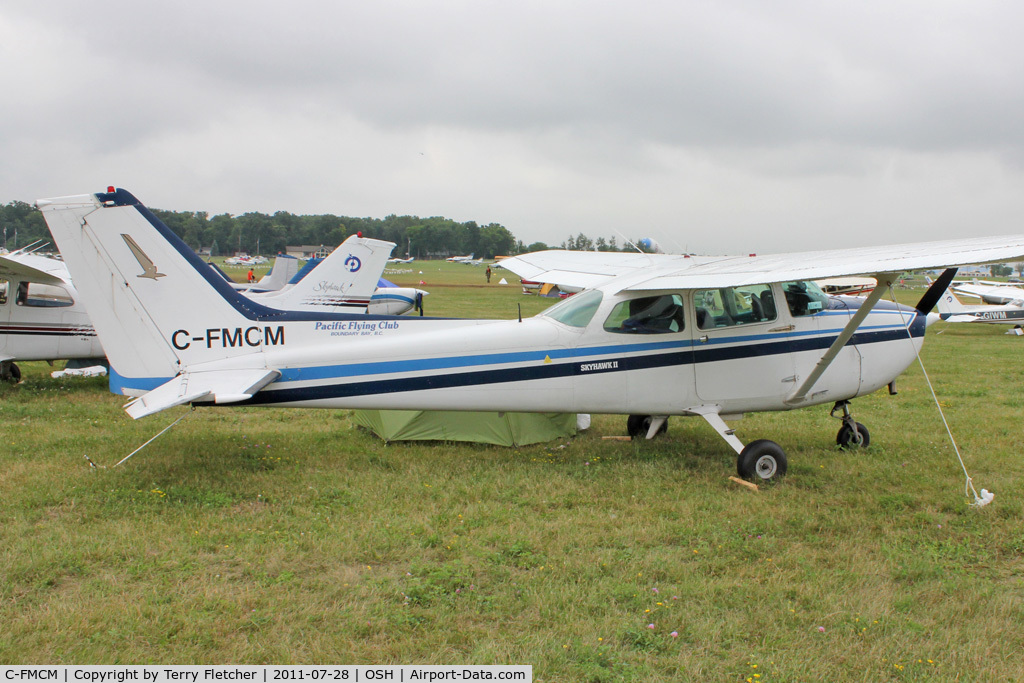 C-FMCM, 1981 Cessna 172P C/N 17274595, Aircraft in the camping areas at 2011 Oshkosh