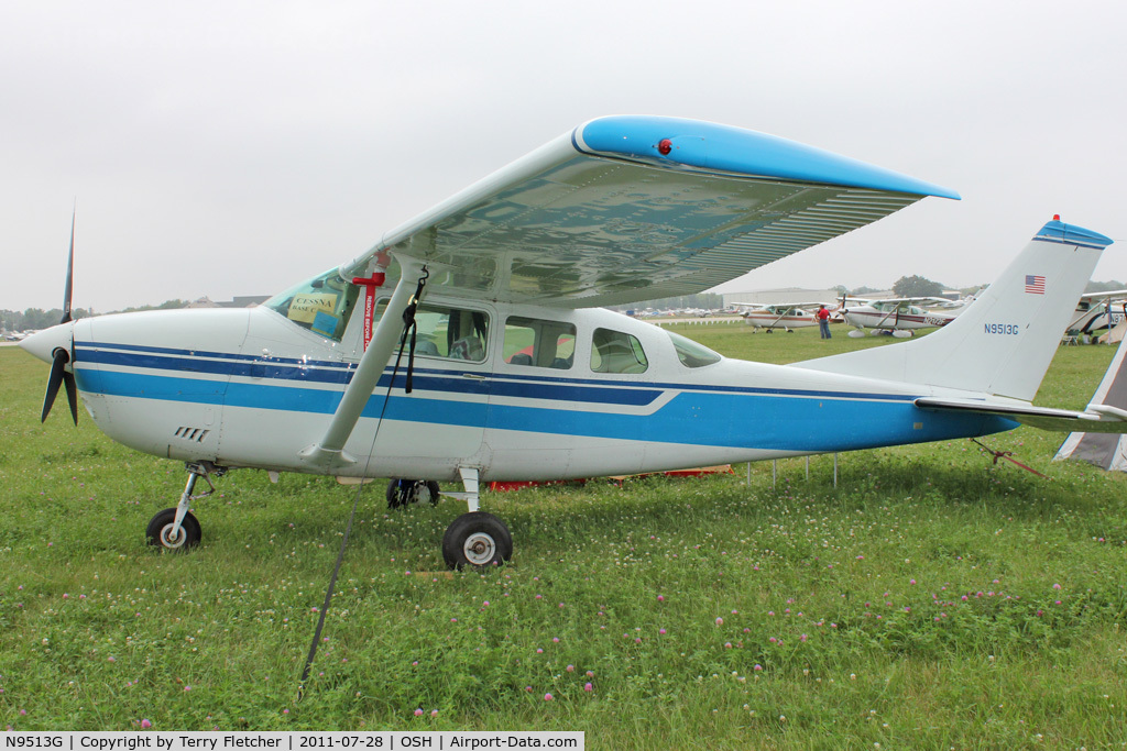 N9513G, 1971 Cessna U206F Stationair C/N U20601713, At 2011 Oshkosh