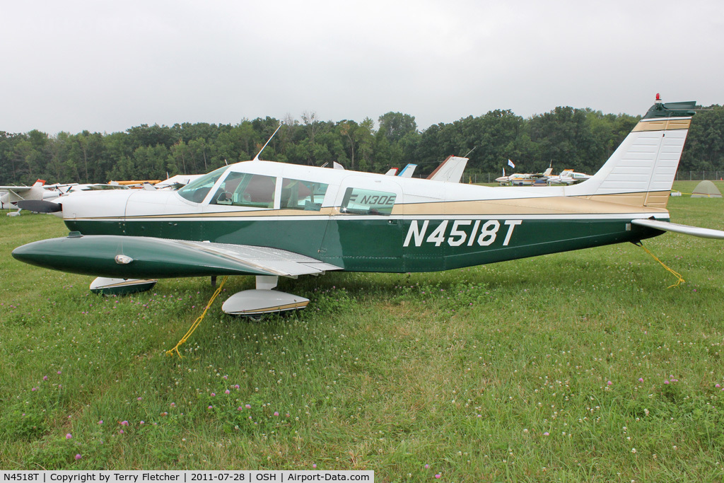 N4518T, 1972 Piper PA-32-260 Cherokee Six C/N 32-7200022, At 2011 Oshkosh