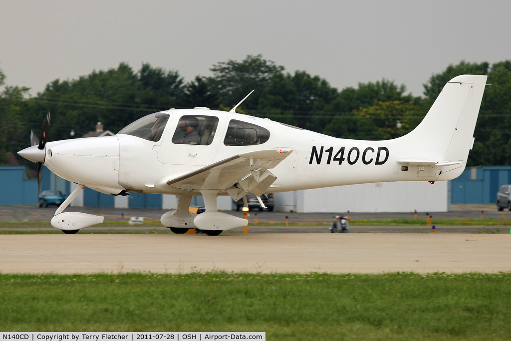 N140CD, 2001 Cirrus SR20 C/N 1023, At 2011 Oshkosh