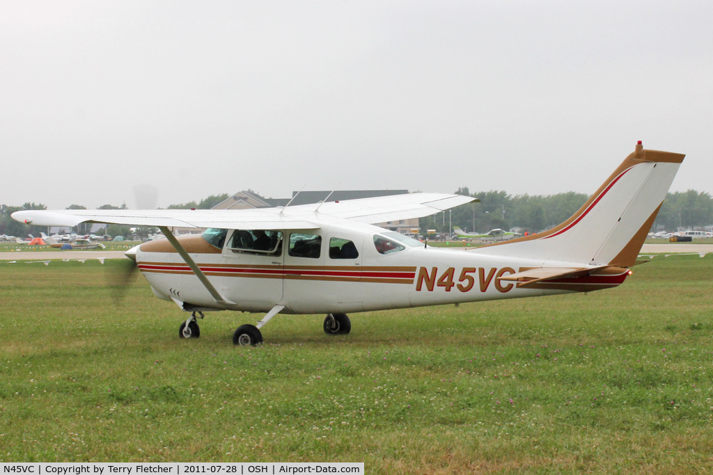 N45VC, 1964 Cessna 210D Centurion C/N 21058282, At 2011 Oshkosh