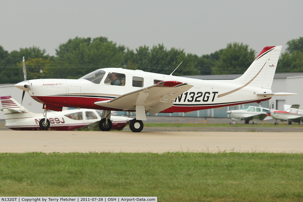 N132GT, 2007 Piper PA-32R-301T Turbo Saratoga C/N 3257447, At 2011 Oshkosh