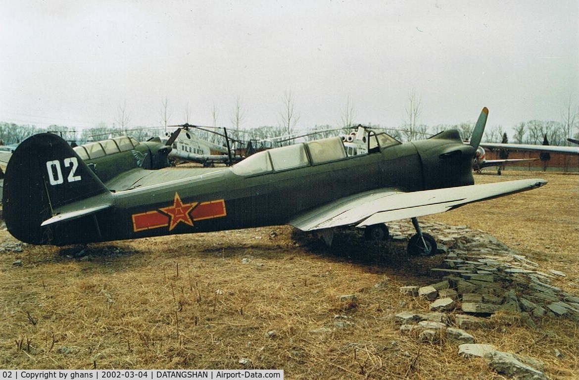 02, Yakovlav Yak-18 C/N ?, @ preseved area Datangshan Aviation Museum