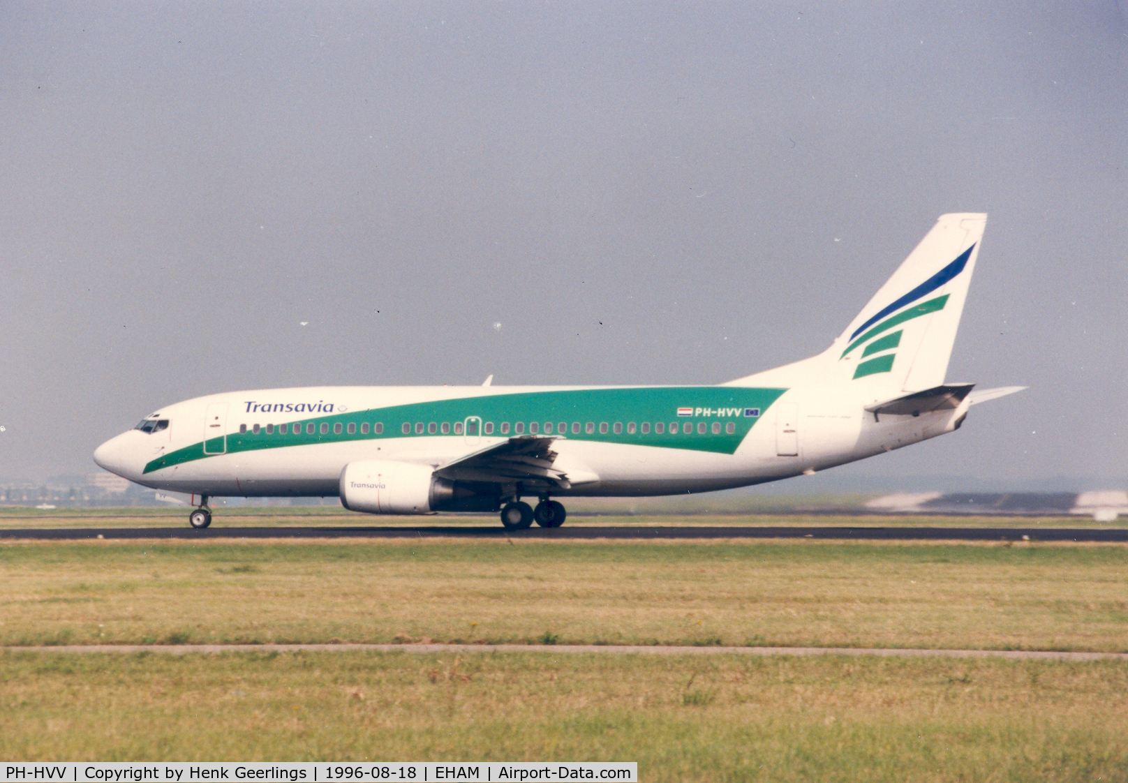 PH-HVV, 1990 Boeing 737-3K2 C/N 24329, Transavia