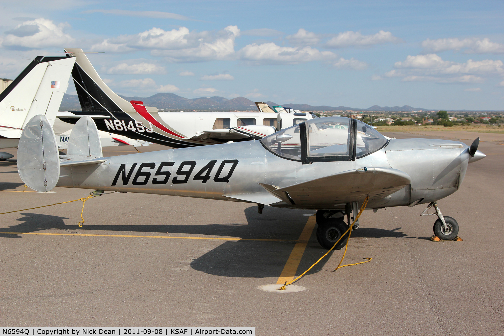 N6594Q, 1966 Alon A2 Aircoupe C/N A-94, KSAF/SAF