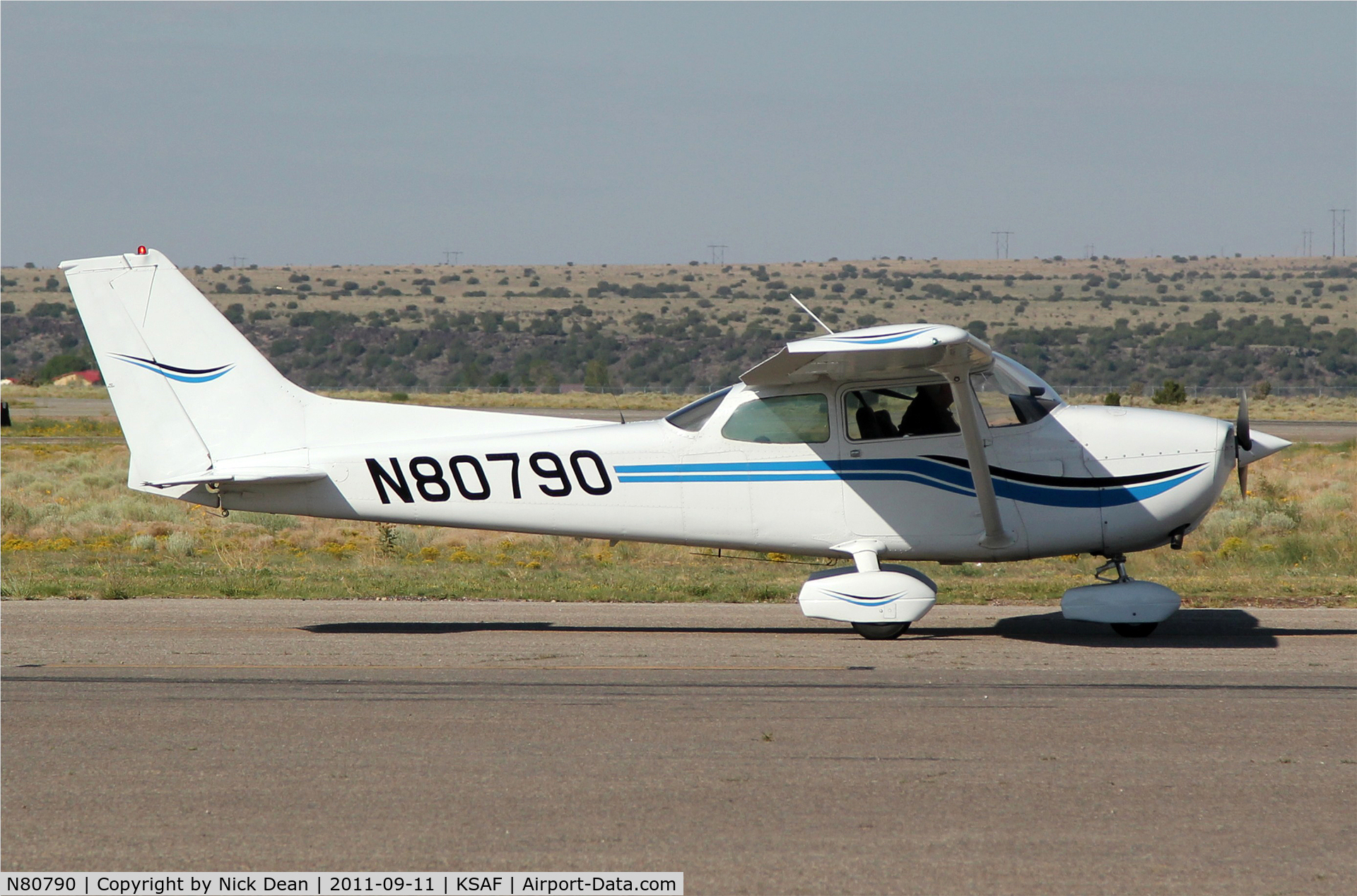 N80790, 1976 Cessna 172M C/N 17266749, KSAF/SAF