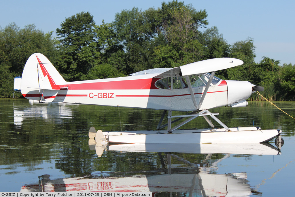 C-GBIZ, 1988 Wag-Aero CUBy C/N 130853, At Lake Winnebago, during 2011 Oshkosh Week