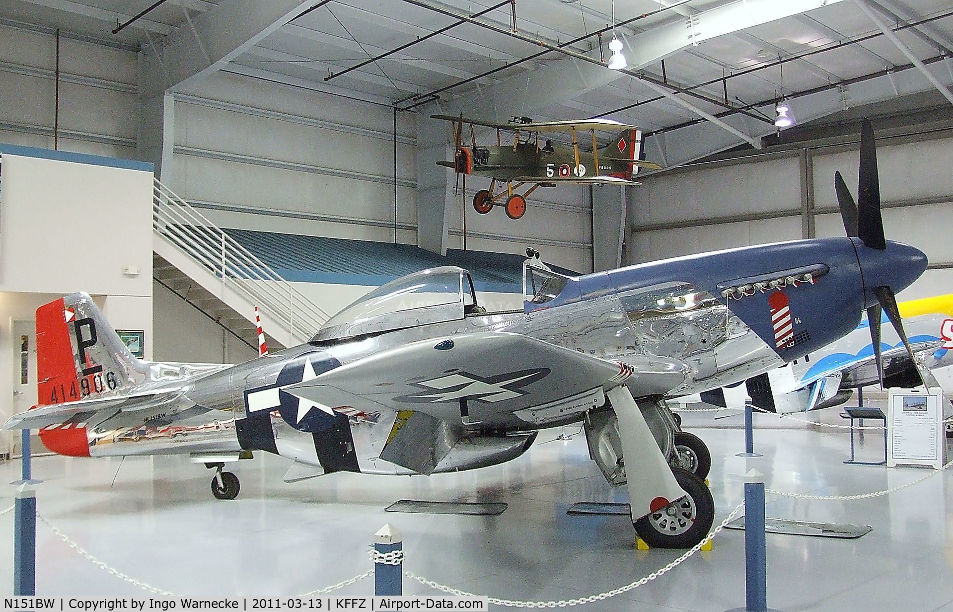 N151BW, 1962 North American P-51D Mustang C/N 44-74813, North American P-51D Mustang at the CAF Arizona Wing Museum, Mesa AZ