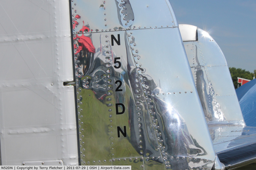 N52DN, 1952 Beech D18S C/N A-846, At 2011 Oshkosh