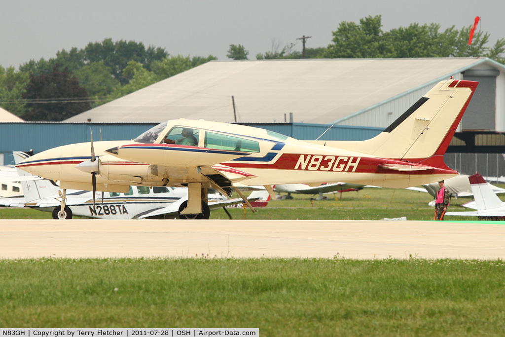 N83GH, 1978 Cessna T310R C/N 310R1285, At 2011 Oshkosh