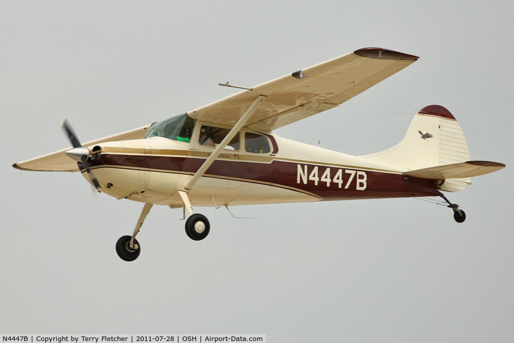 N4447B, 1955 Cessna 170B C/N 26791, at 2011 Oshkosh
