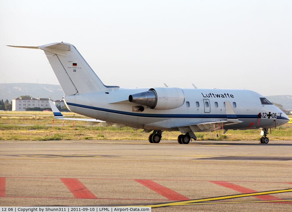 12 06, 1986 Canadair Challenger 601 (CL-600-2A12) C/N 3056, Parked at the General Aviation area...