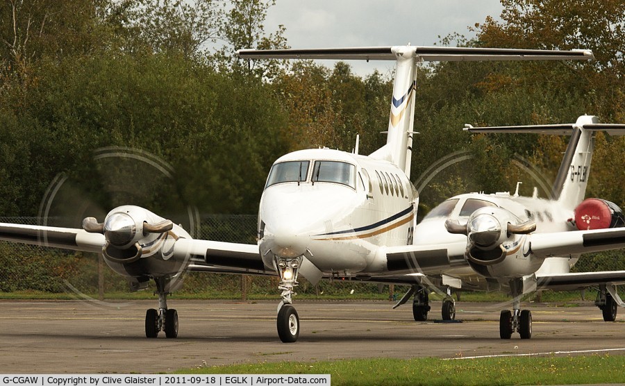 G-CGAW, 1980 Beech 200 Super King Air C/N BB-700, Owned by: Fort Alice Aviation Ltd, Guernsey CI since January 2010