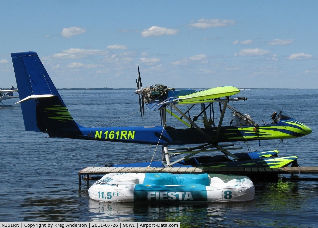 N161RN, 1997 Lockwood Air Cam C/N AC061, EAA Airventure 2011 - Vette/Blust Seaplane Base