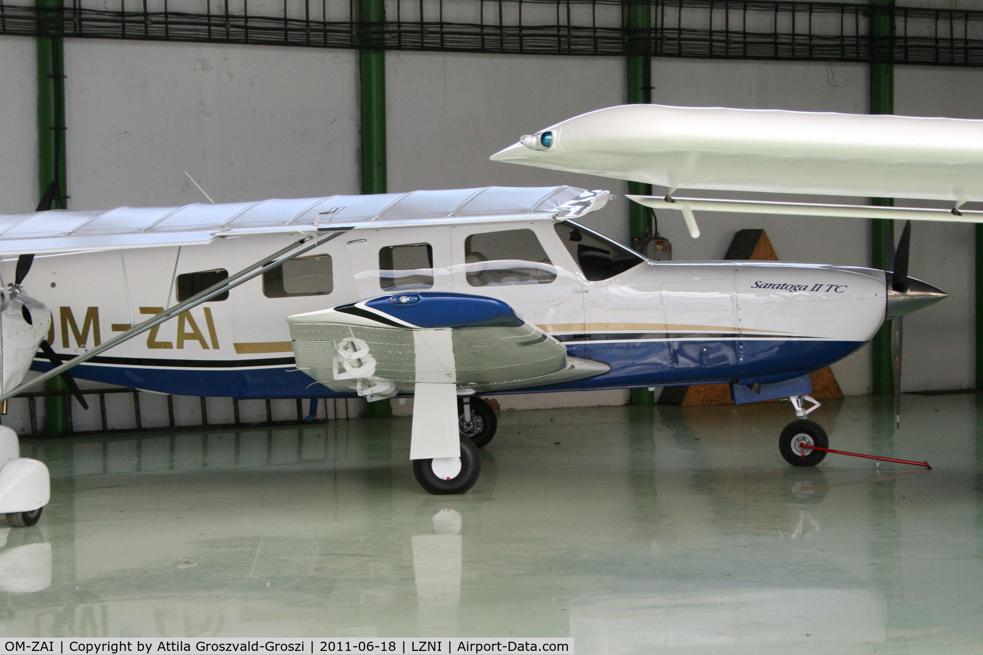 OM-ZAI, 2005 Piper PA-32R-301T Turbo Saratoga C/N 3257380, Nitra Janikovce Airport - Slovakia (Slovak Republik) SK
