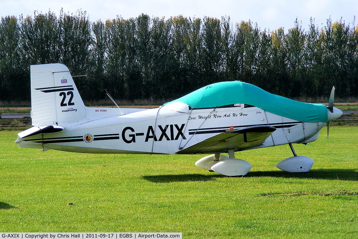 G-AXIX, 1969 AESL Glos-Airtourer Super 150/T4 C/N A527, privately owned