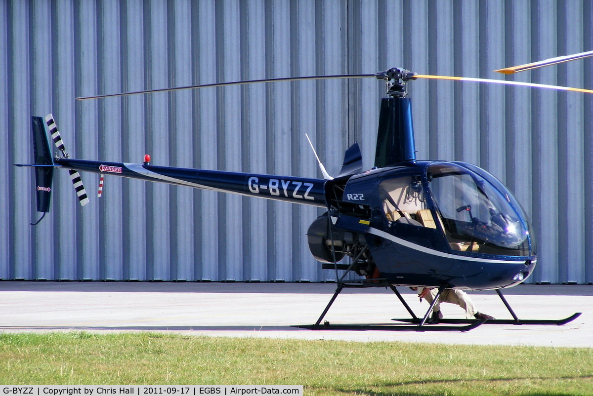 G-BYZZ, 1999 Robinson R22 Beta C/N 3000, Casdron Enterprises