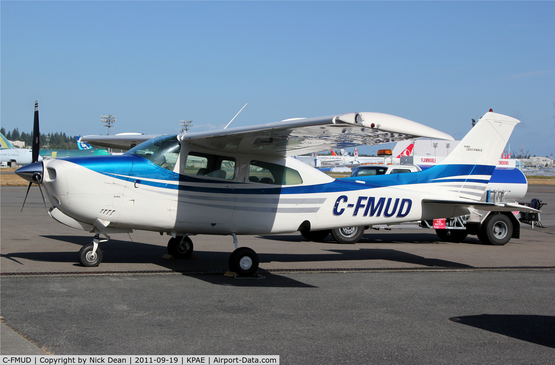 C-FMUD, 1977 Cessna T210M Turbo Centurion C/N 21062010, KPAE/PAE