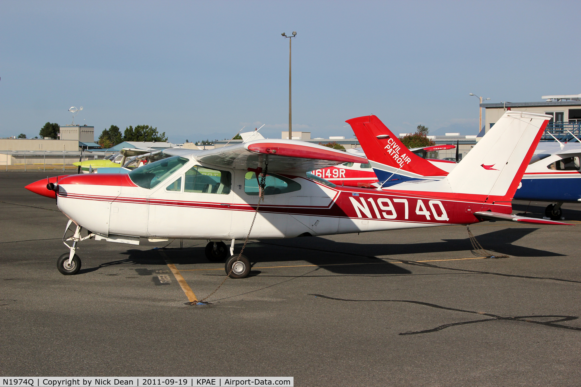 N1974Q, 1973 Cessna 177RG Cardinal C/N 177RG0374, KPAE/PAE