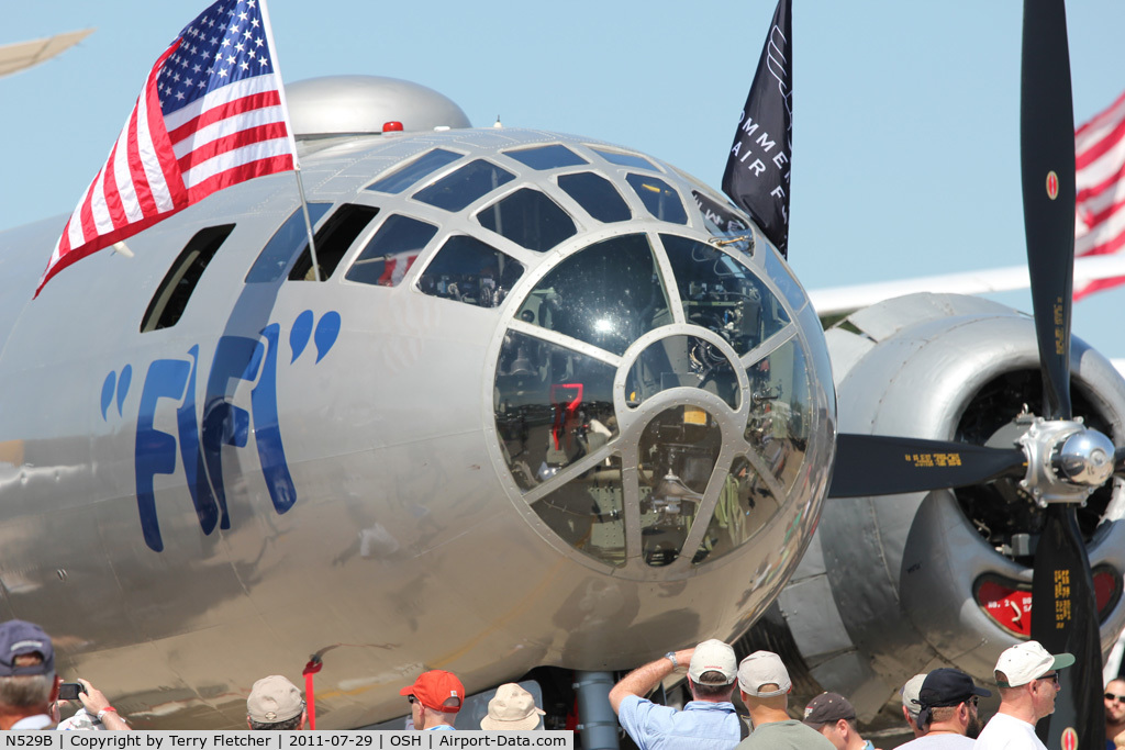 N529B, 1944 Boeing B-29A-60-BN Superfortress C/N 11547, At 2011 Oshkosh