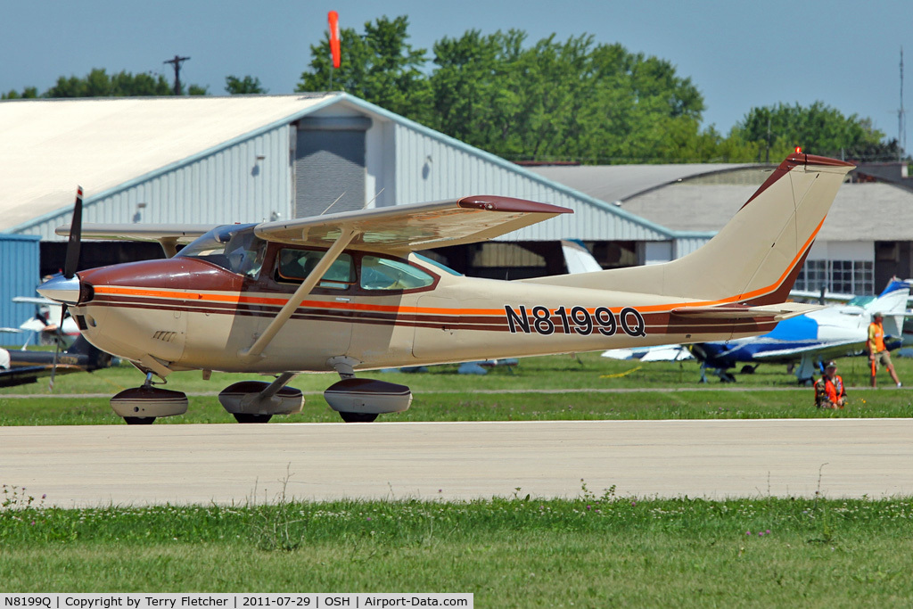 N8199Q, 1975 Cessna 182P Skylane C/N 18263870, At 2011 Oshkosh