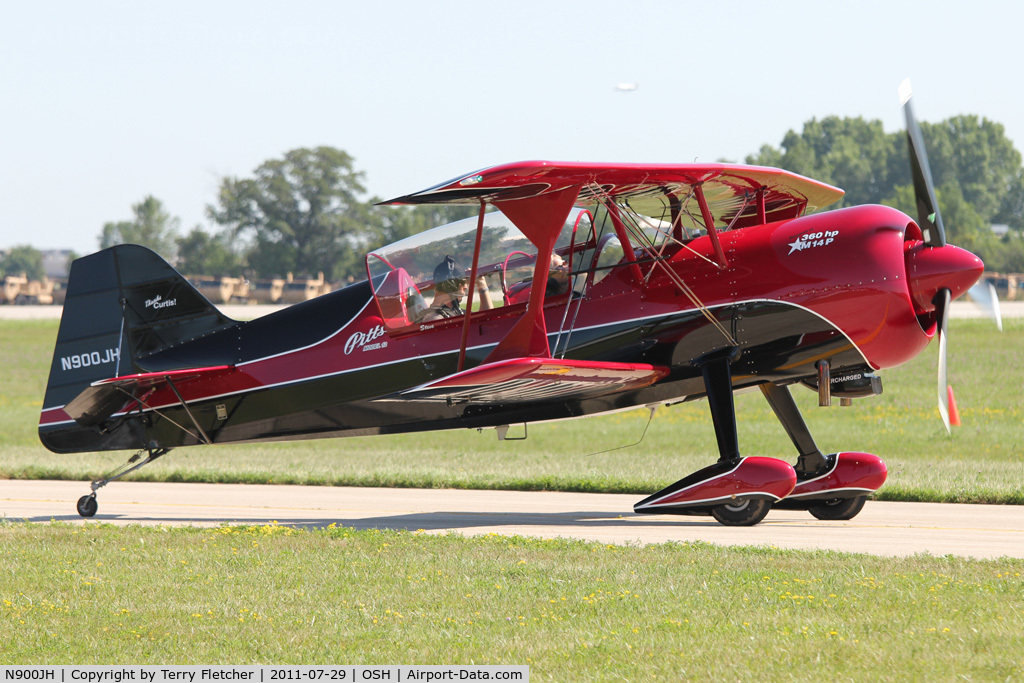 N900JH, Pitts Model 12 C/N 274, At 2011 Oshkosh