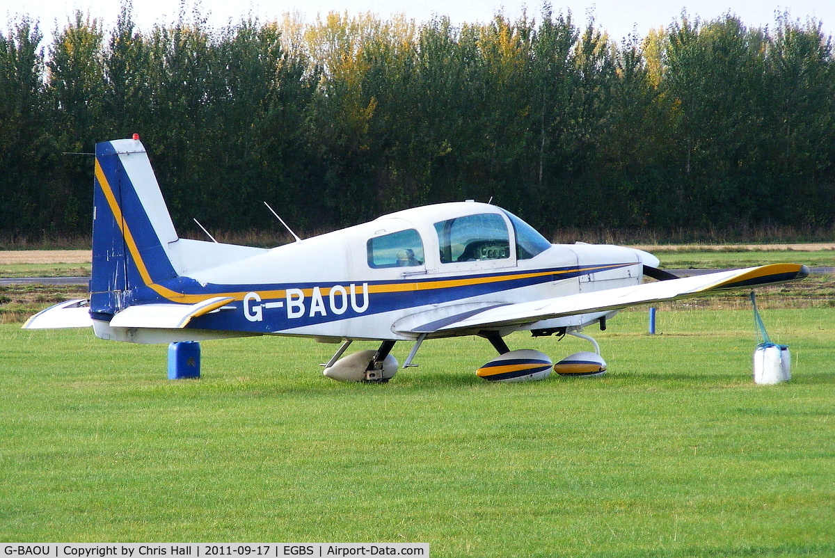 G-BAOU, 1973 Grumman American AA-5 Traveler C/N AA5-0298, privately owned