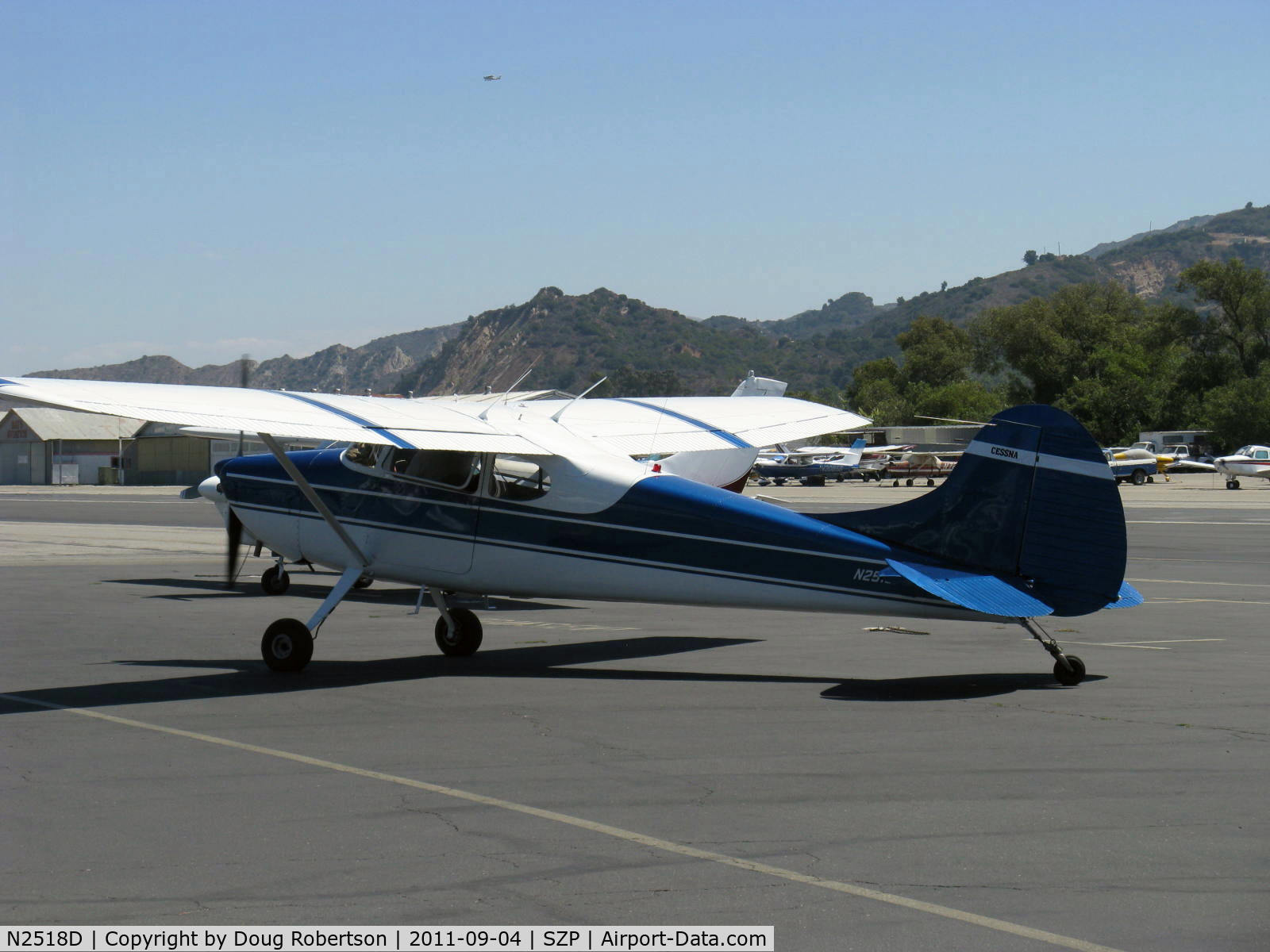 N2518D, 1952 Cessna 170B C/N 20670, 1952 Cessna 170B, Continental C-145-2 145 Hp, taxi