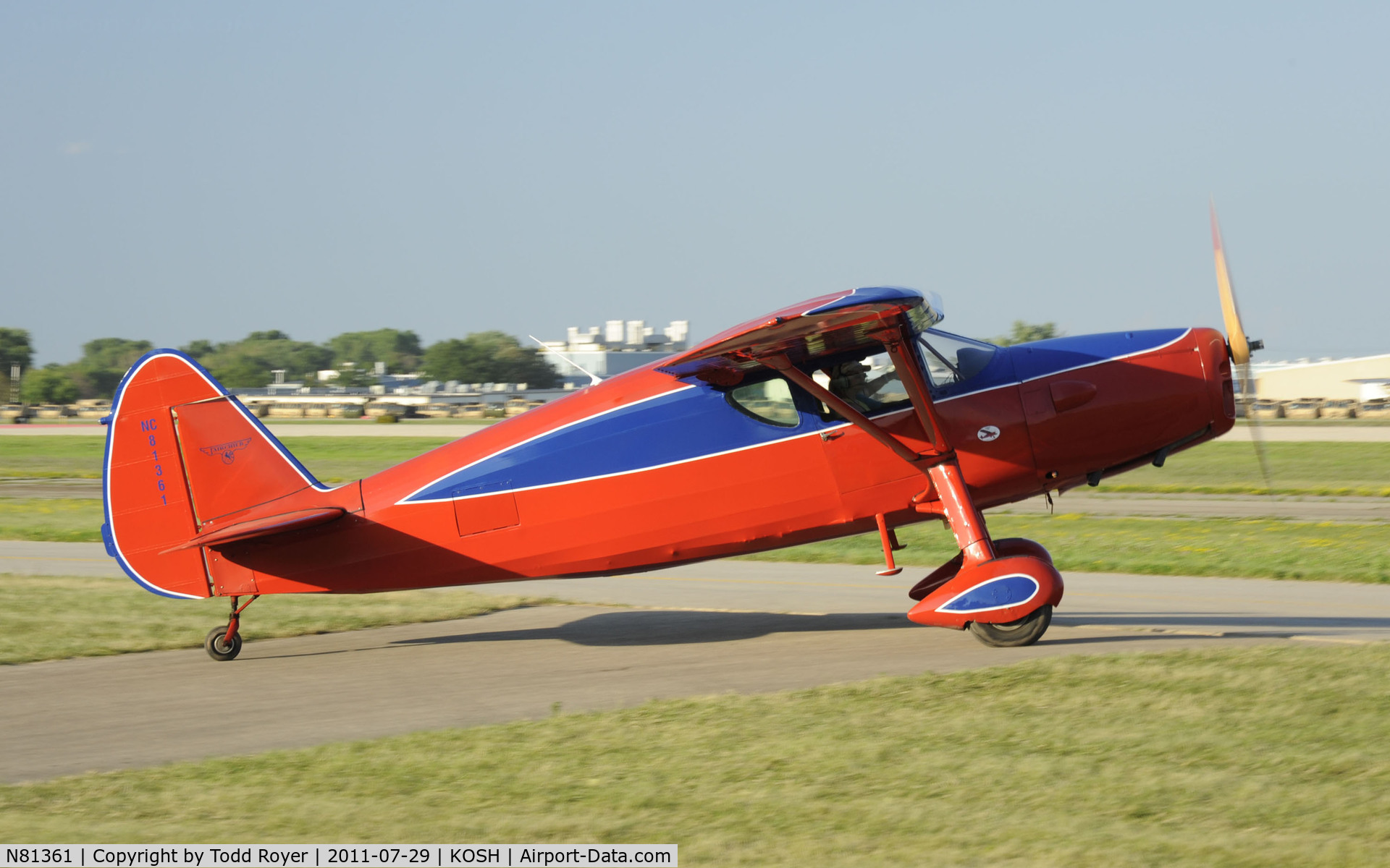 N81361, 1946 Fairchild 24R-46 C/N R46261, AIRVENTURE 2011