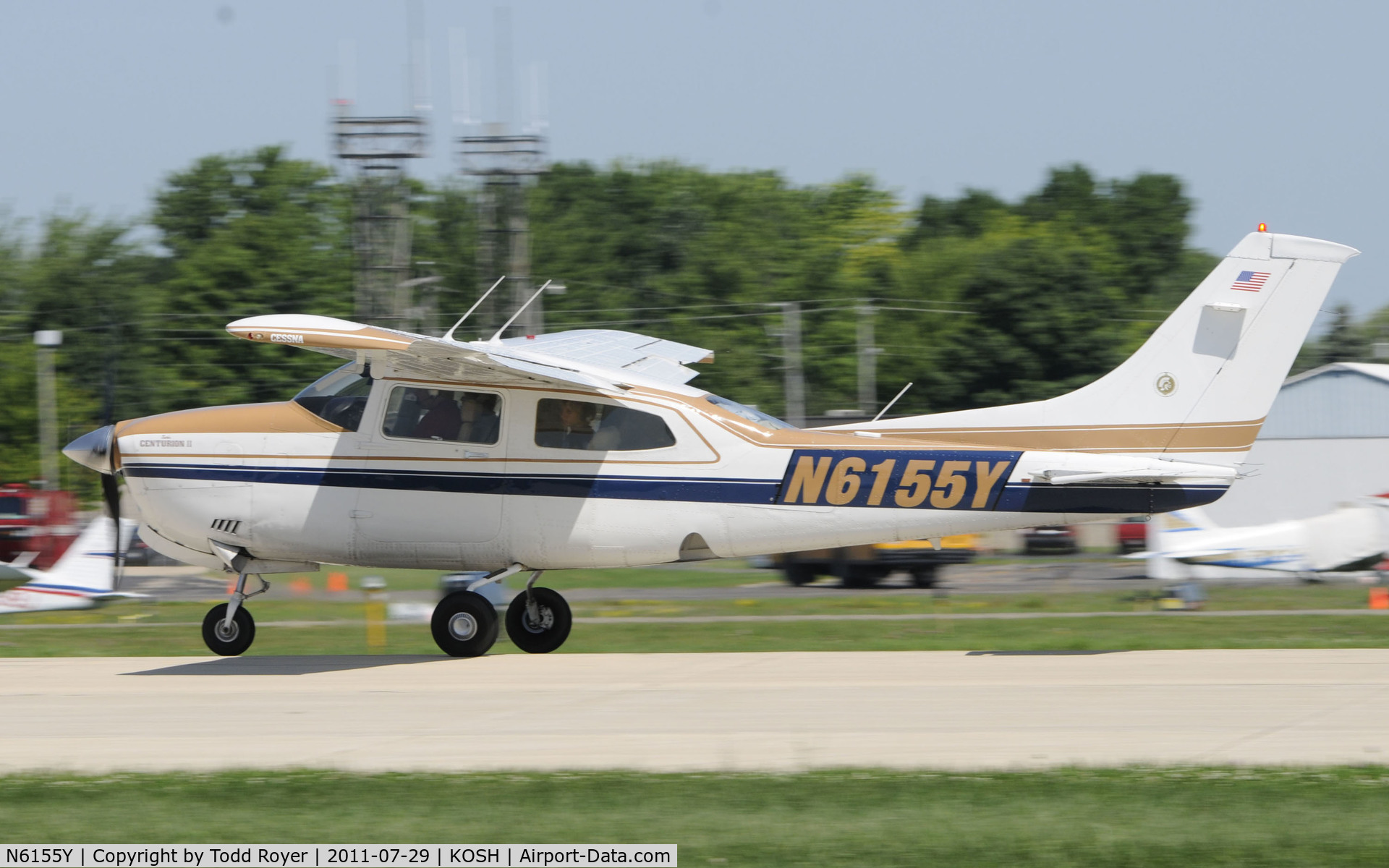 N6155Y, 1981 Cessna T210N Turbo Centurion C/N 21064271, AIRVENTURE 2011