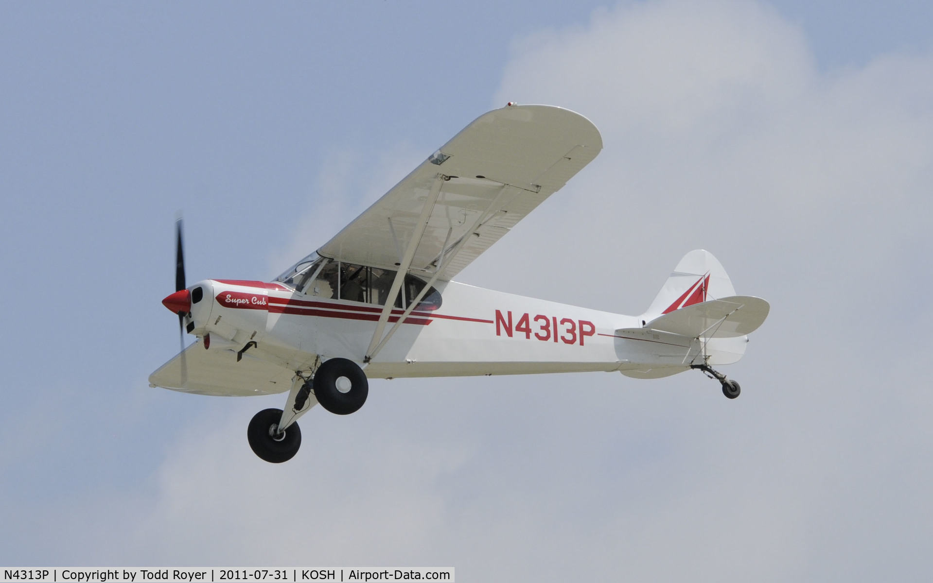 N4313P, 1979 Piper PA-18-150 Super Cub C/N 18-8009006, AIRVENTURE 2011