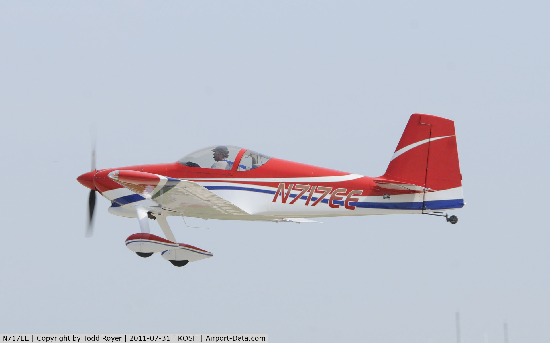 N717EE, Vans RV-7 C/N 70022, AIRVENTURE 2011