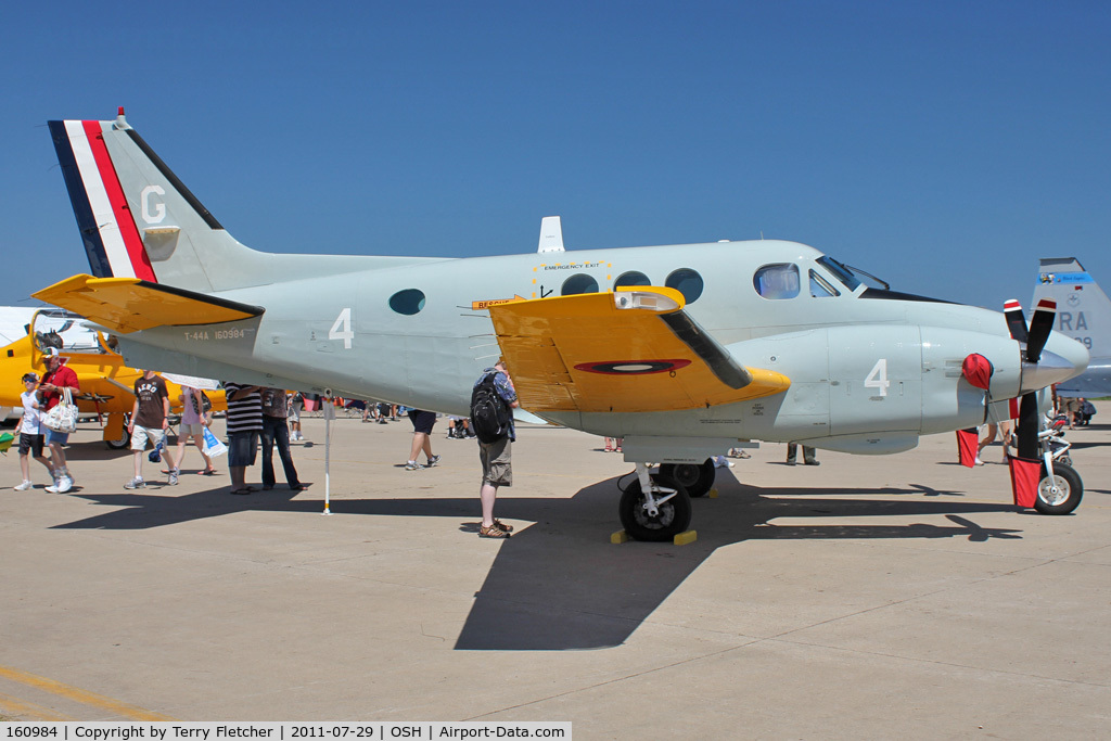 160984, Beechcraft T-44A Pegasus C/N LL-36, At 2011 Oshkosh