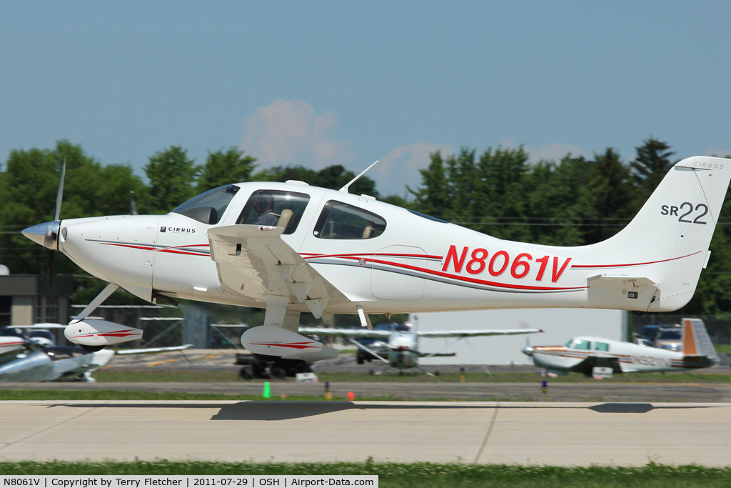 N8061V, 2003 Cirrus SR22 C/N 0649, At 2011 Oshkosh